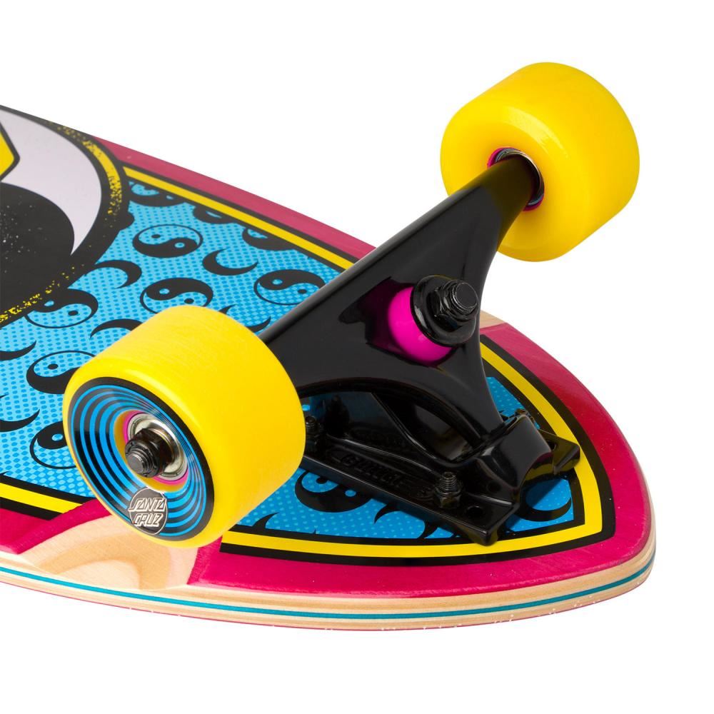 Santa Cruzer Complete Yin Yang Dot Pintail - 9.2" x 33.0"
