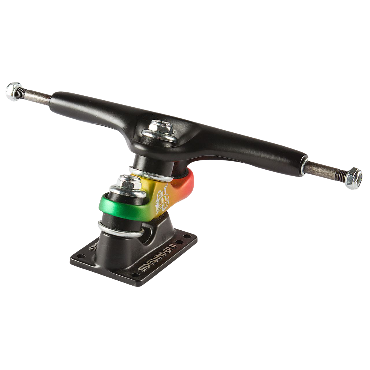 GULLWING TRUCKS SIDEWINDER II 9" - RASTA - 3SIXTY SKATE STORE