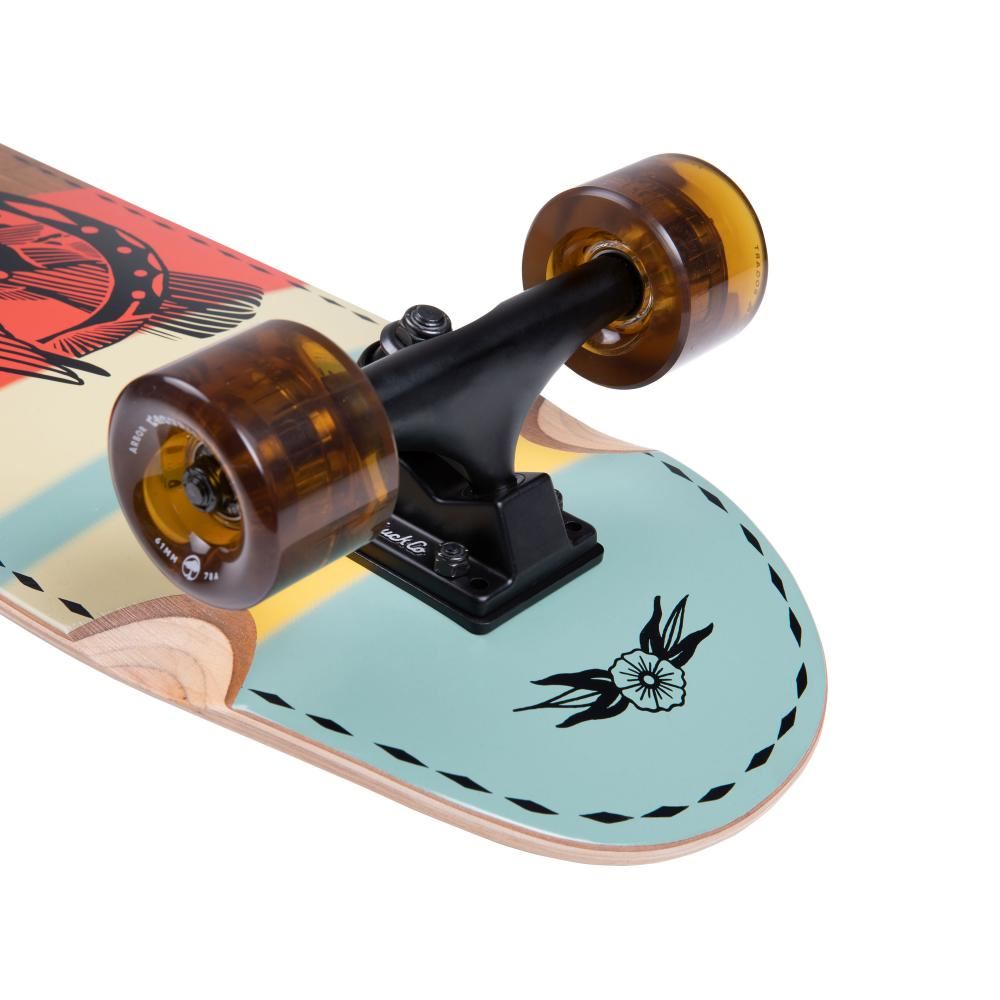 Arbor Cruiser Complete Jess Mudgett Pilsner Complete Longboard - 8.25" x 28.75"