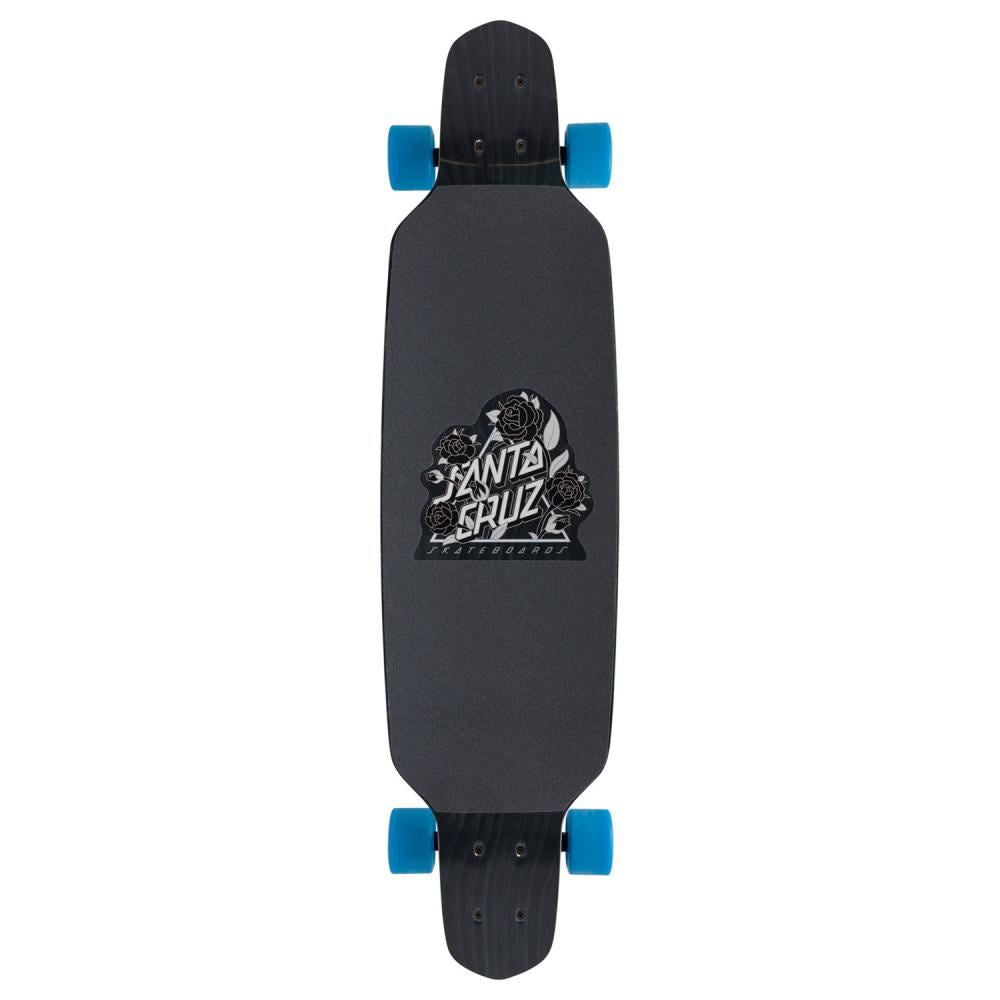Santa Cruzer Complete Botanic Skull Drop Down - 9.5" x 37.52"