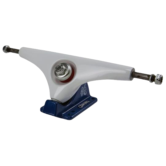 Gullwing Charger 10" trucks white/blue - 3SIXTY SKATE STORE