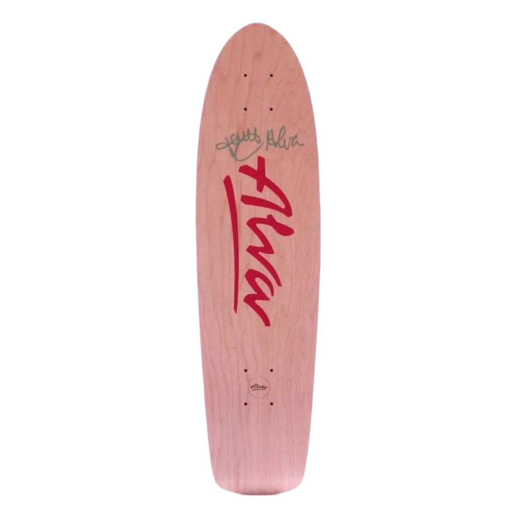 Alva 1977 Signed by Tony Alva Re-Issue Red - Deck - 3SIXTY SKATE STORE