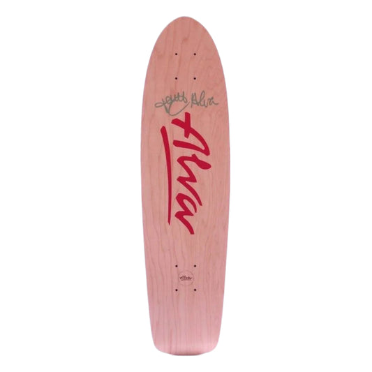 Alva 1977 Signed by Tony Alva Re-Issue Red - Deck - 3SIXTY SKATE STORE